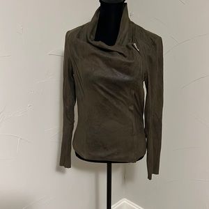 Faux Suede Jacket Size Small